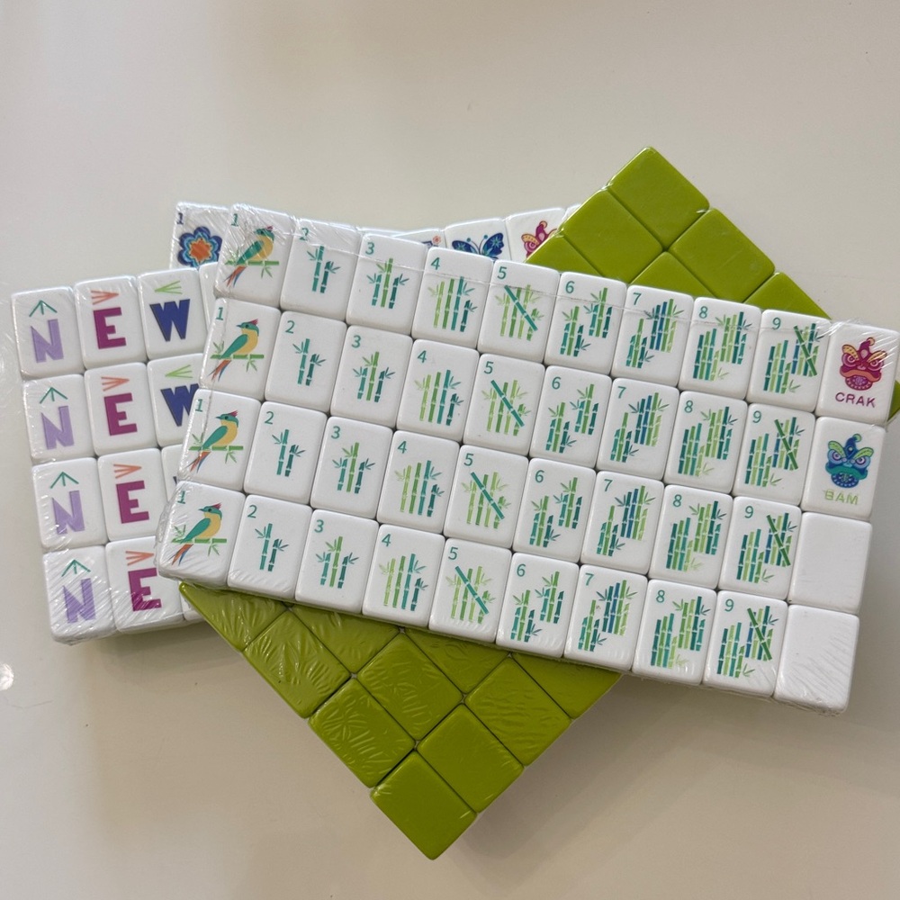 Four layer  Mahjong Tile Set